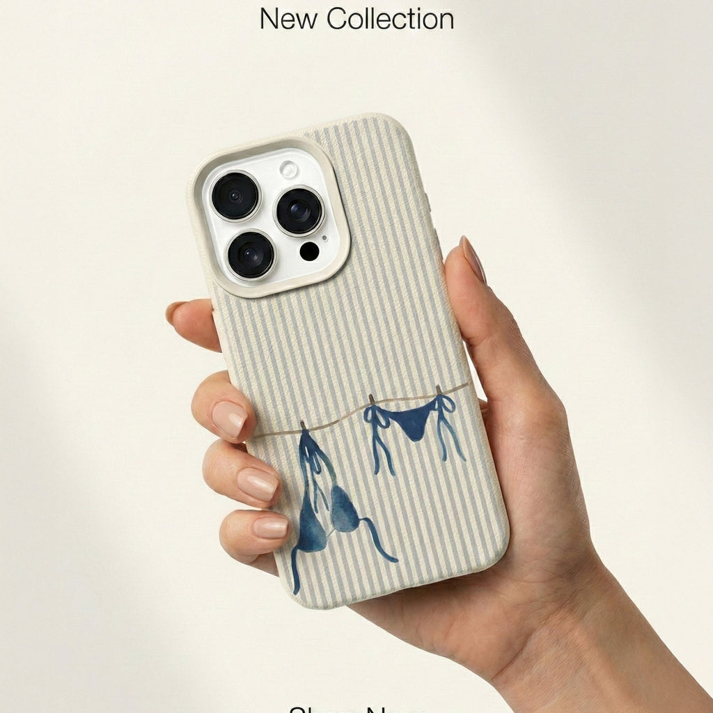 Striped Bikini Pattern Phone Case