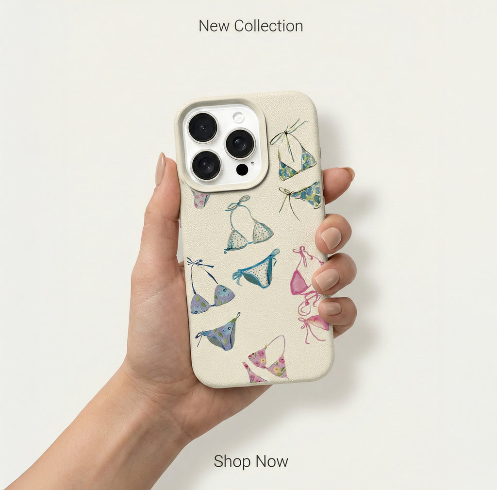 Casual Vacation Swimsuit Pattern Phone Case