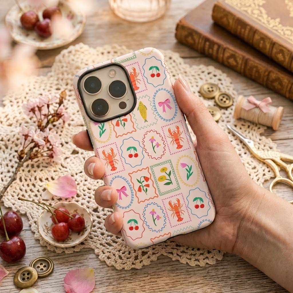 Dolce Vita iPhone Case —  Magnetic Back Cover