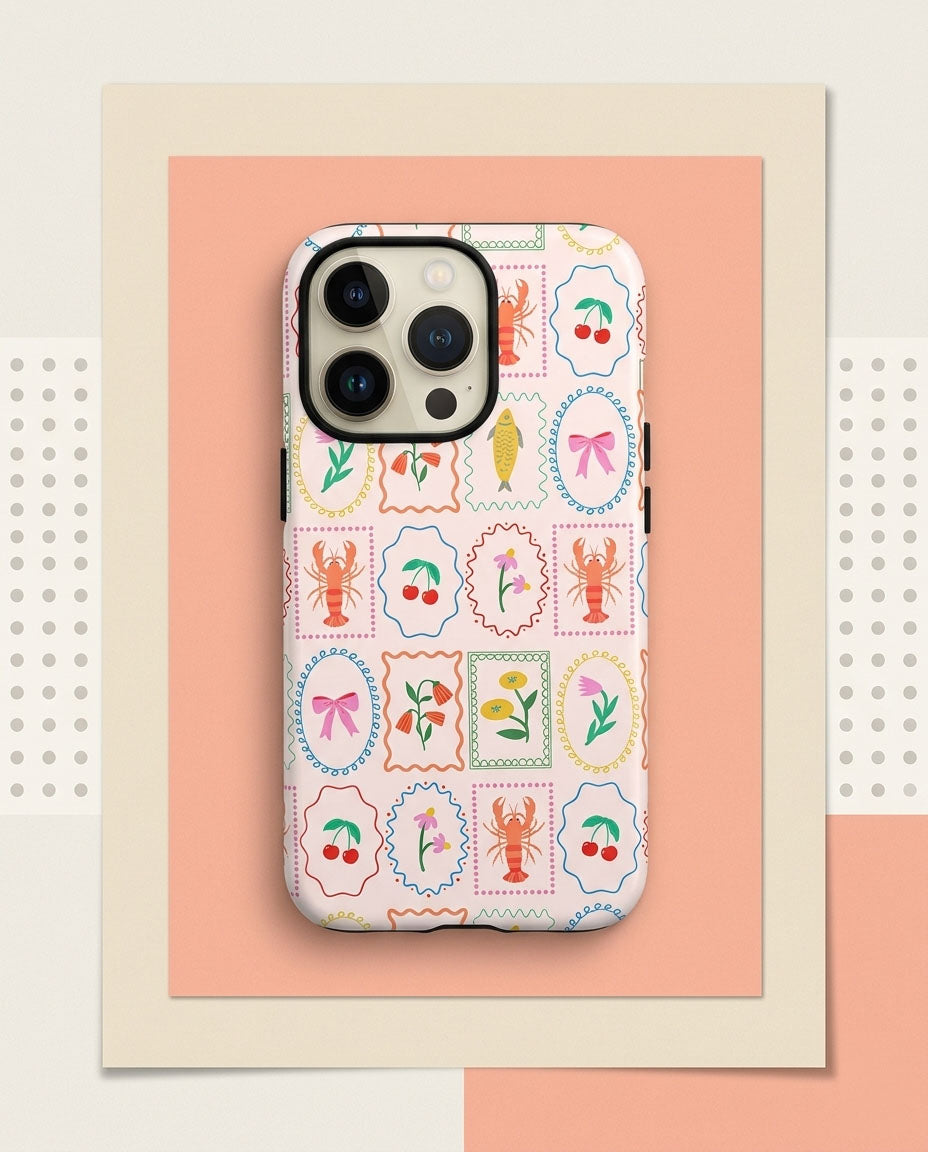 Dolce Vita iPhone Case —  Magnetic Back Cover