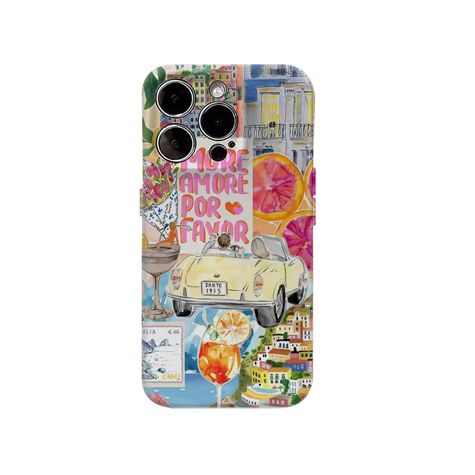 Amore in Italia iPhone Case — Double-Layer Tough Magnetic Cover