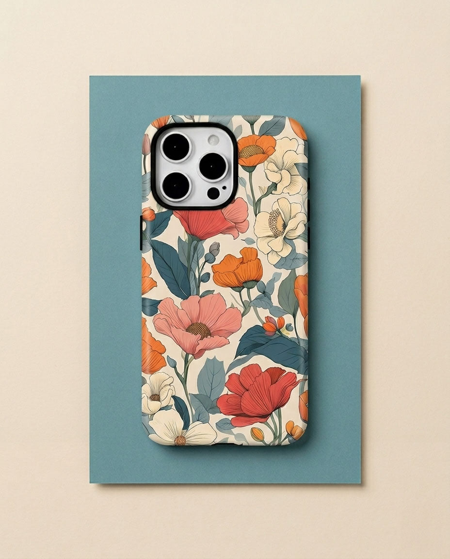 Floral iPhone Case — MagSafe