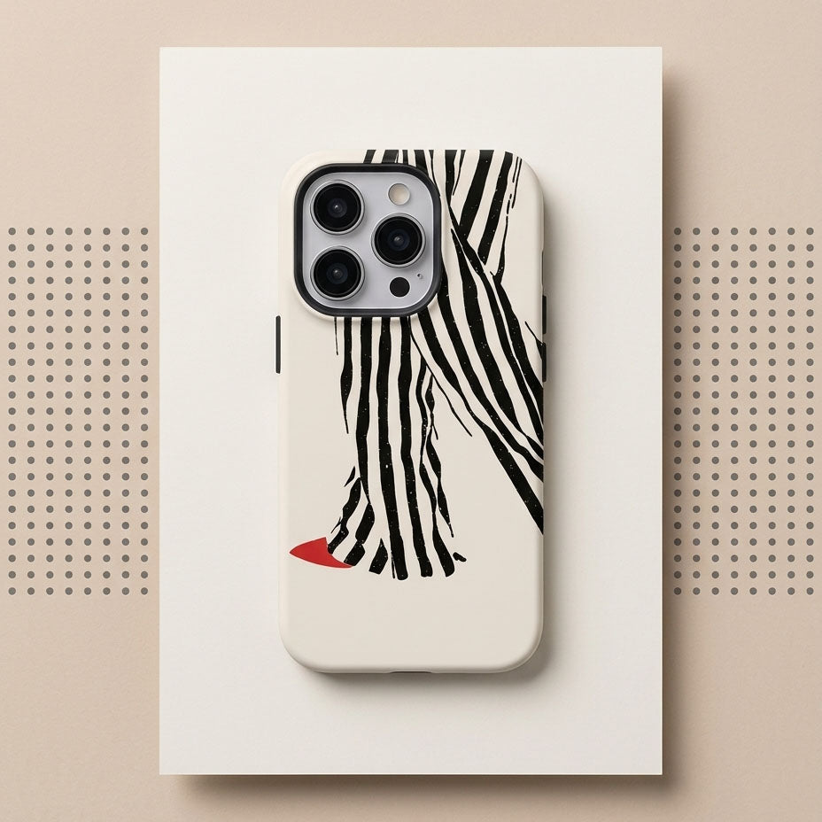 Zebra Pants iPhone Case — Magnetic Tough