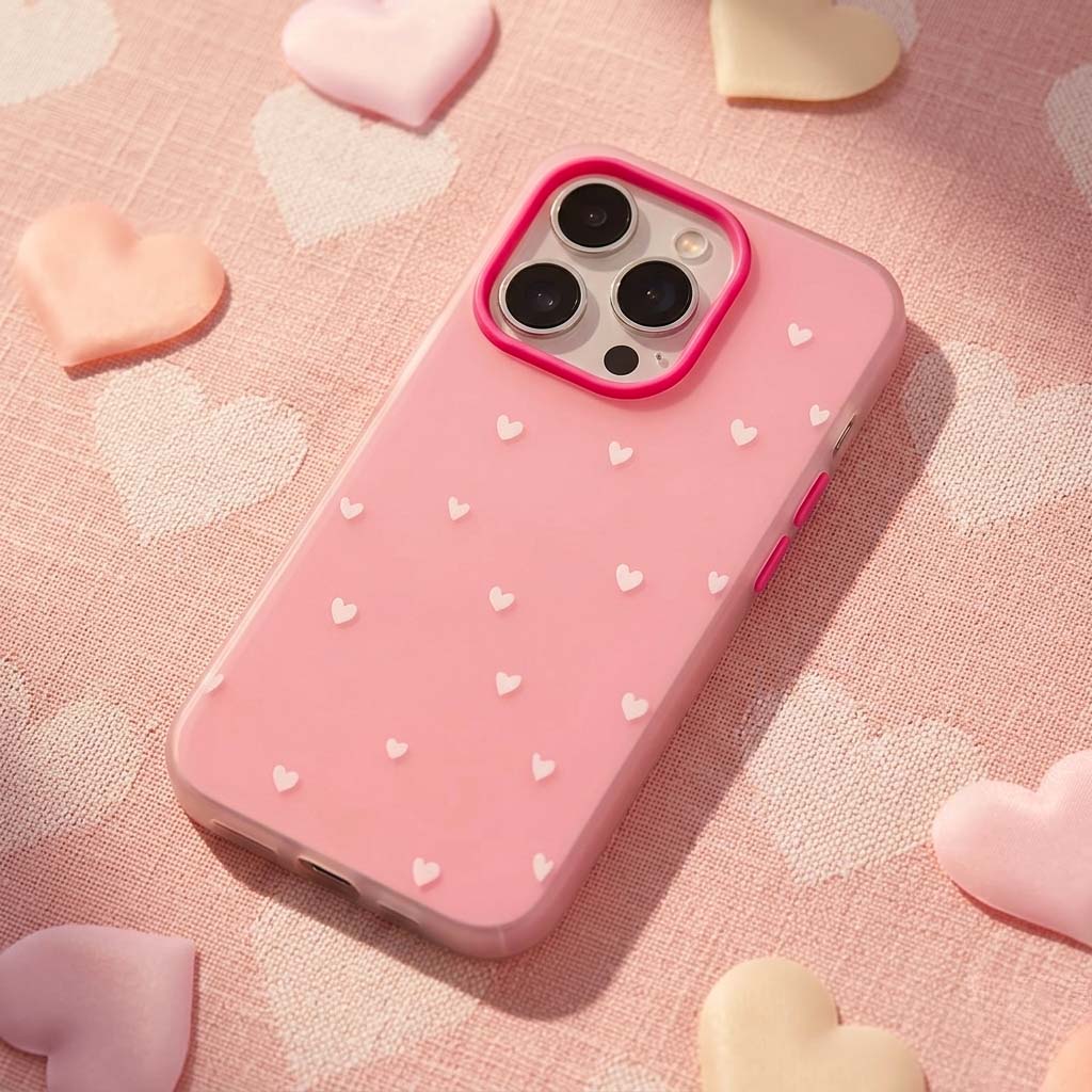 Mini Hearts iPhone Case