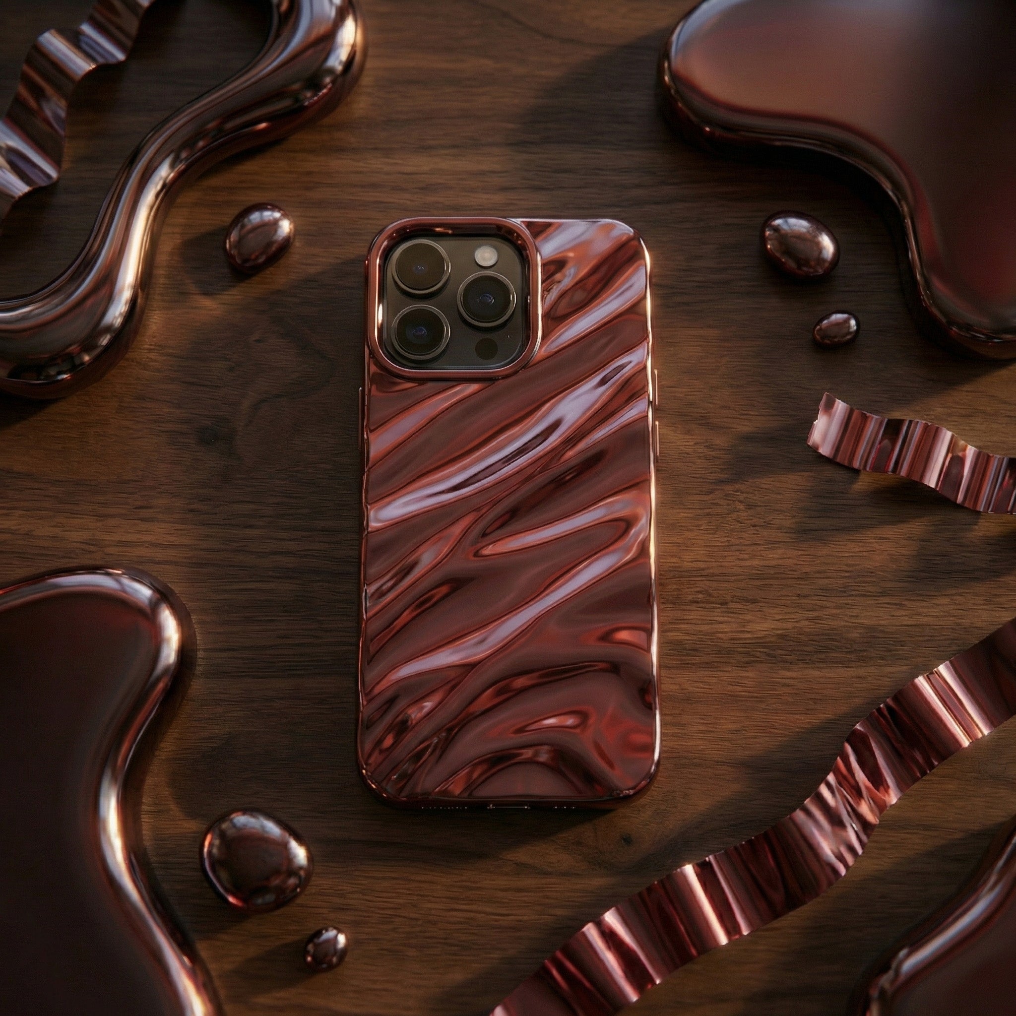 Soft Water Ripple Pattern Phone Case
