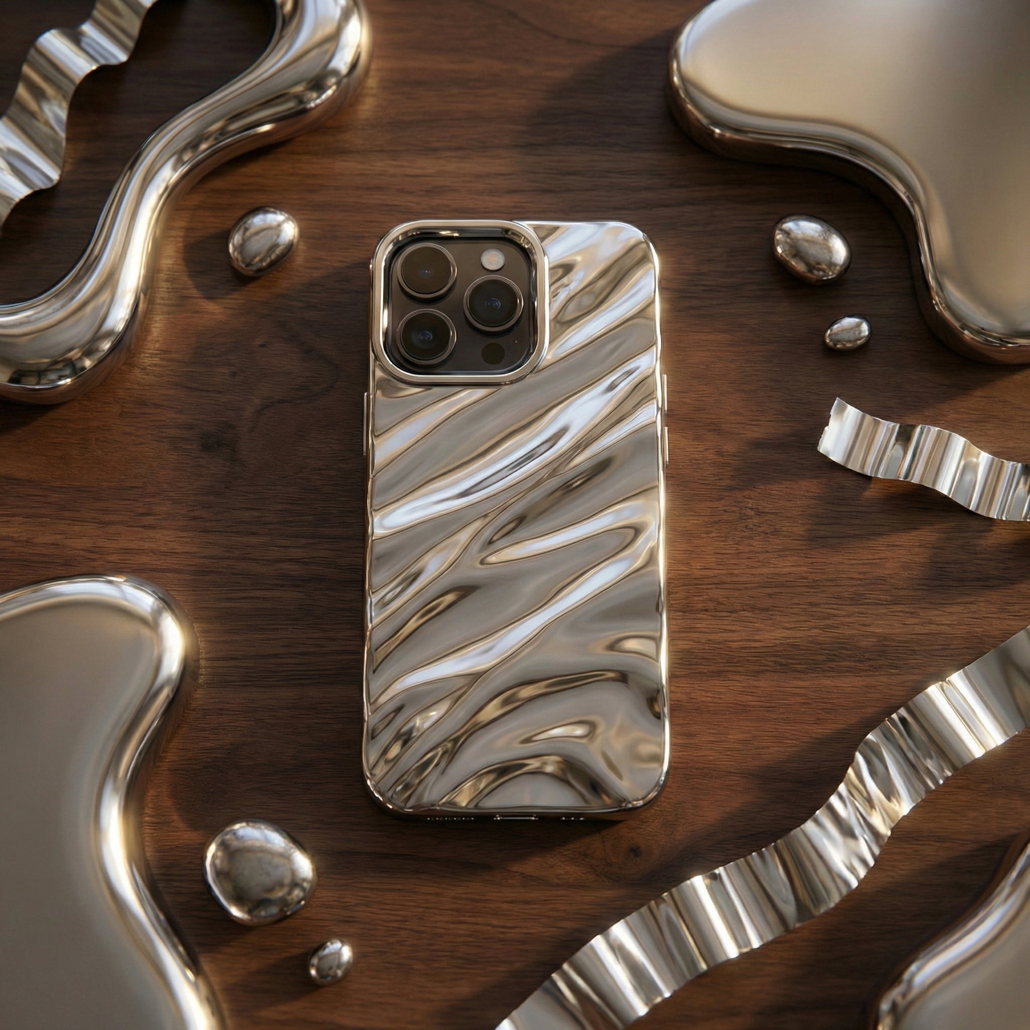 Soft Water Ripple Pattern Phone Case