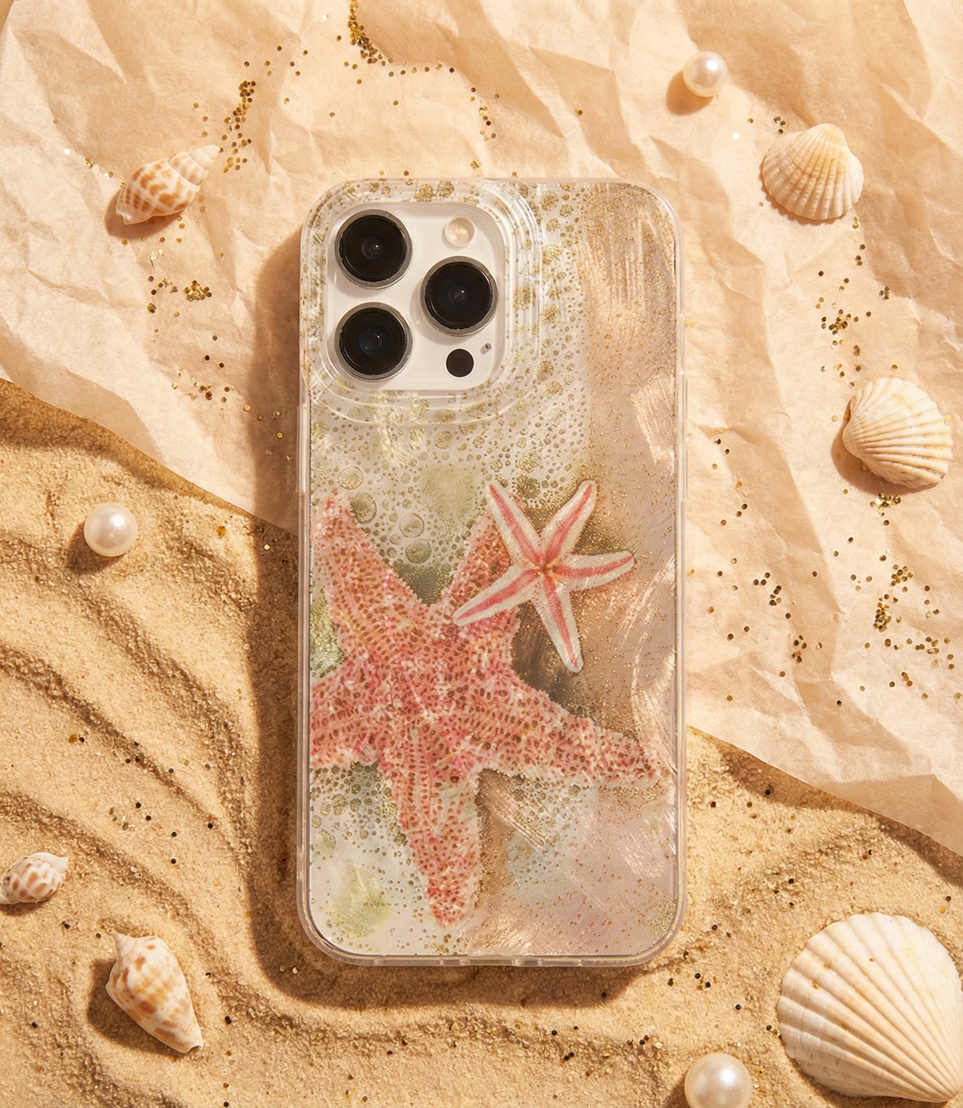 Beach Starfish Deagin Phone Case