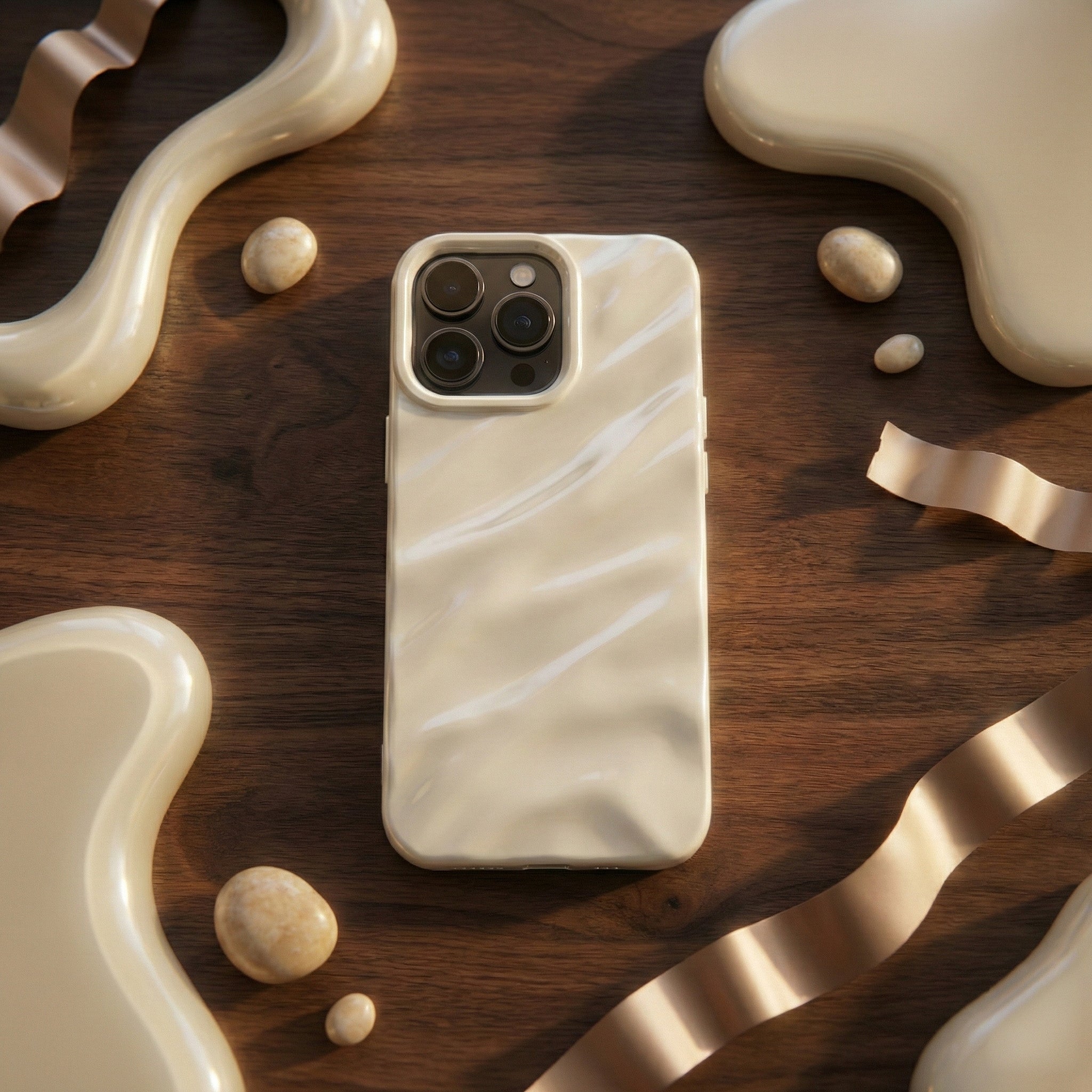 Soft Water Ripple Pattern Phone Case