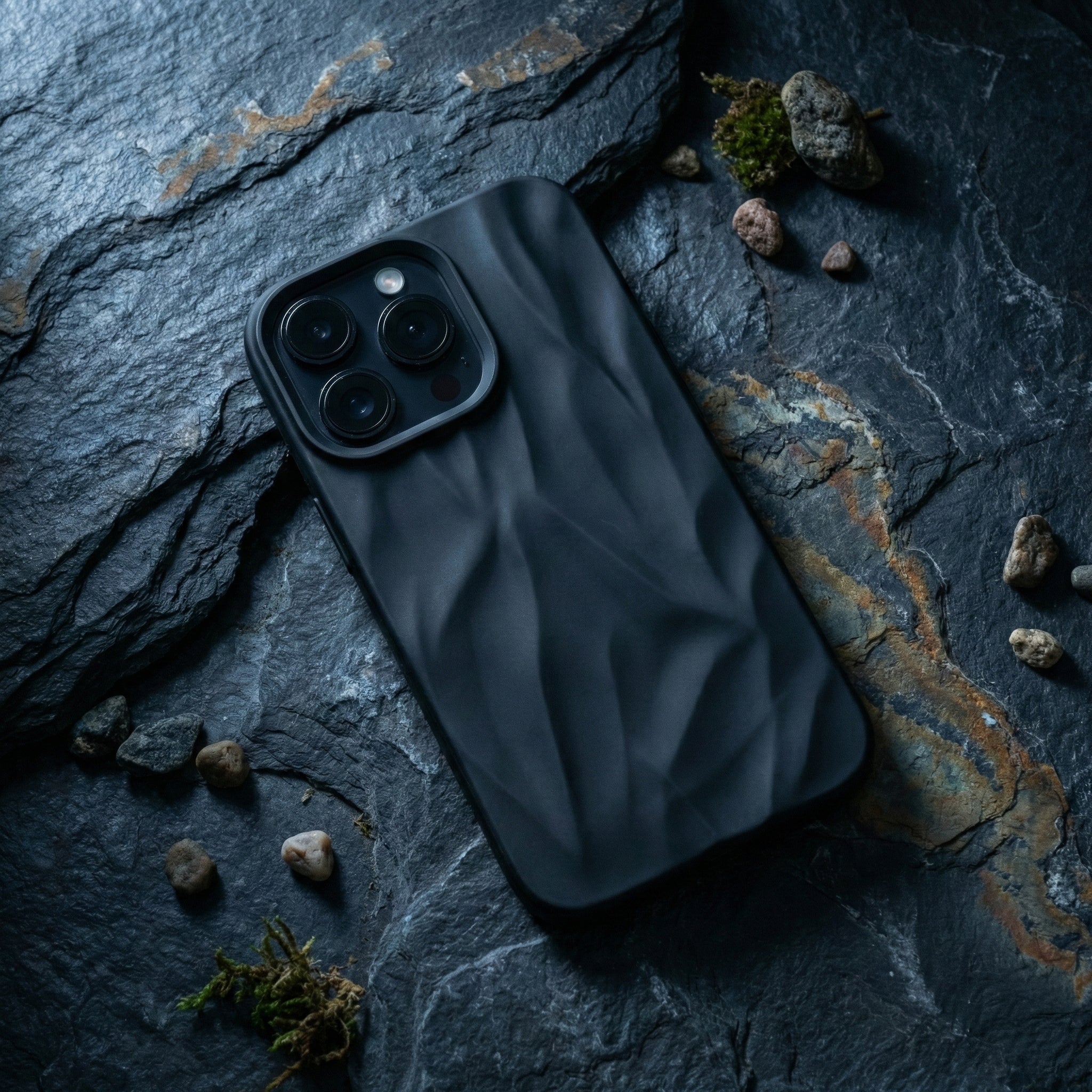 Soft Fold Pattern Phone Case