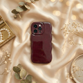 Wine Red Air Bag Wave Case