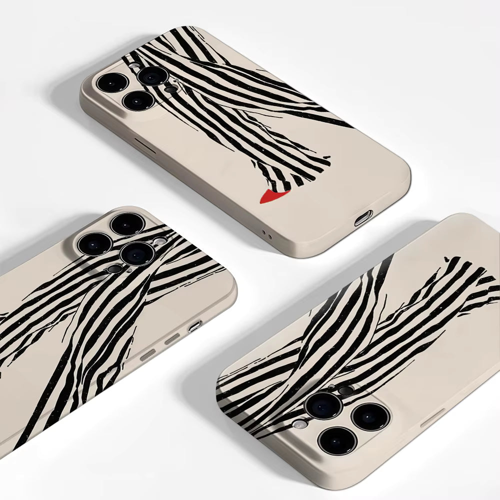 Zebra Pants iPhone Case — Magnetic Tough