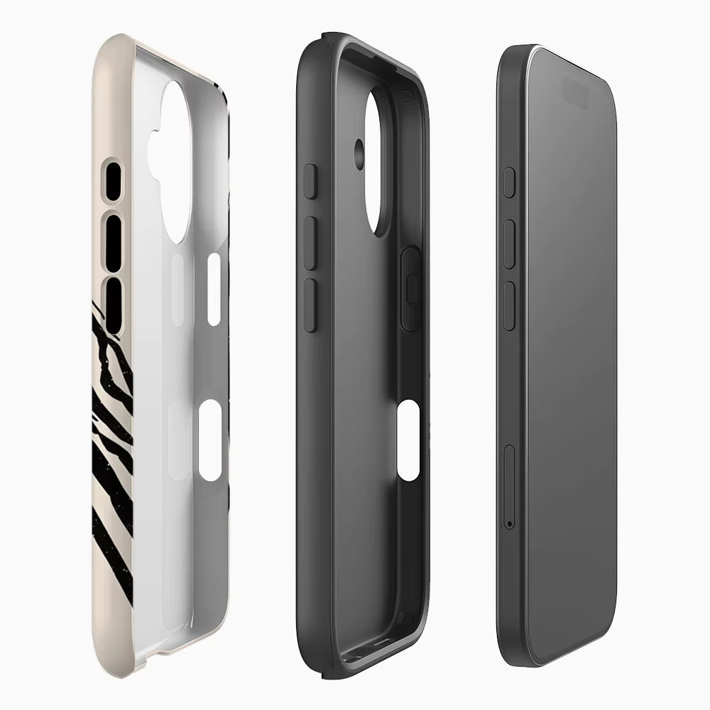 Zebra Pants iPhone Case — Magnetic Tough