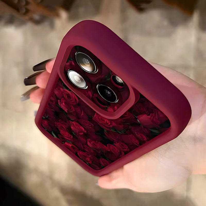 Midnight Rose | Vintage Retro Shockproof Matte Case