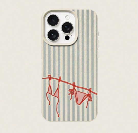 Striped Bikini Pattern Phone Case