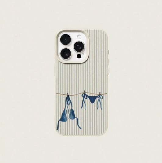 Striped Bikini Pattern Phone Case