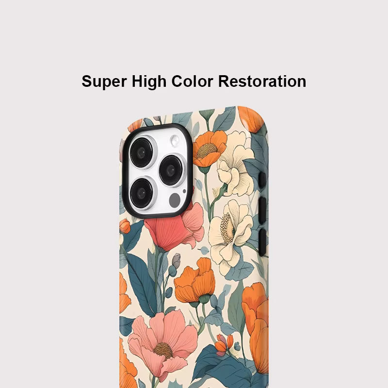 Floral iPhone Case — MagSafe