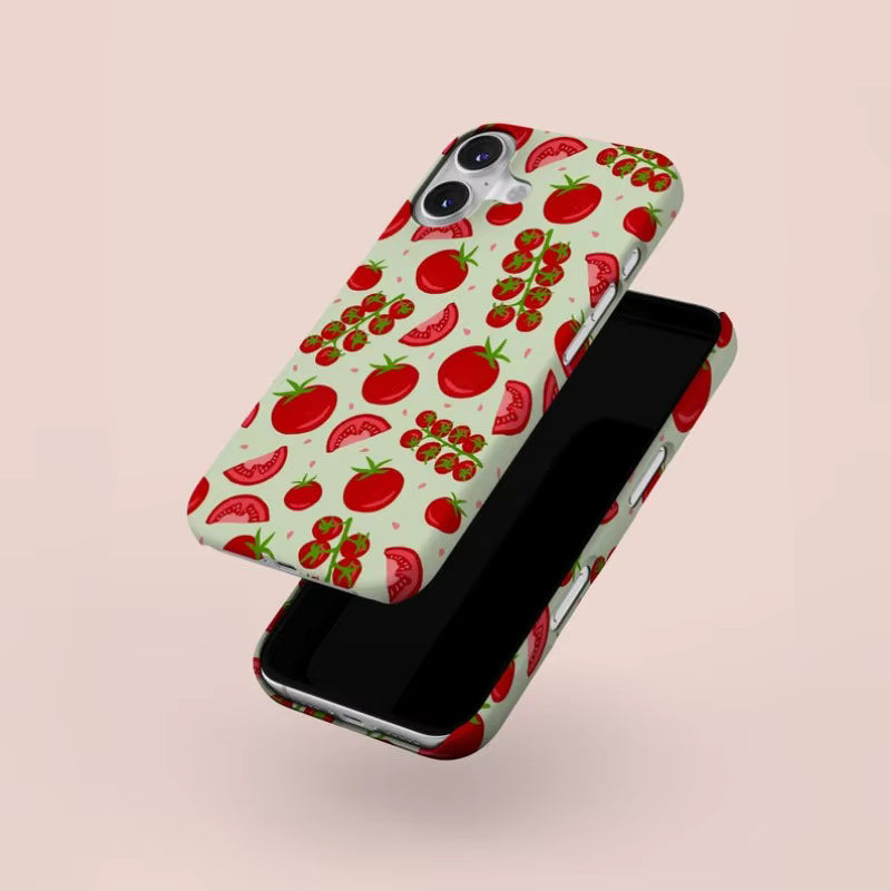 Tomato Sauce iPhone Case — Hard TPU Double-Layer Magnetic Cover
