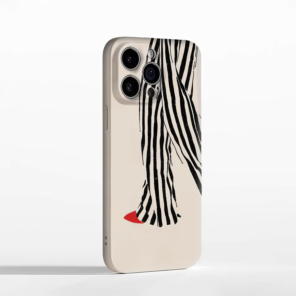 Zebra Pants iPhone Case — Magnetic Tough