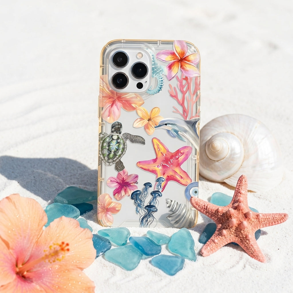 Coral Starfish Dream Case for iPhone