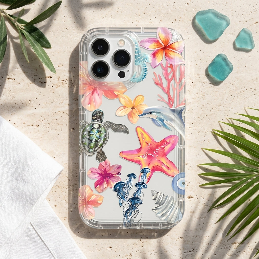Coral Starfish Dream Case for iPhone