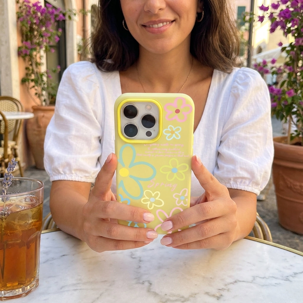 Lavender Dream Jelly Bumper Case iPhone