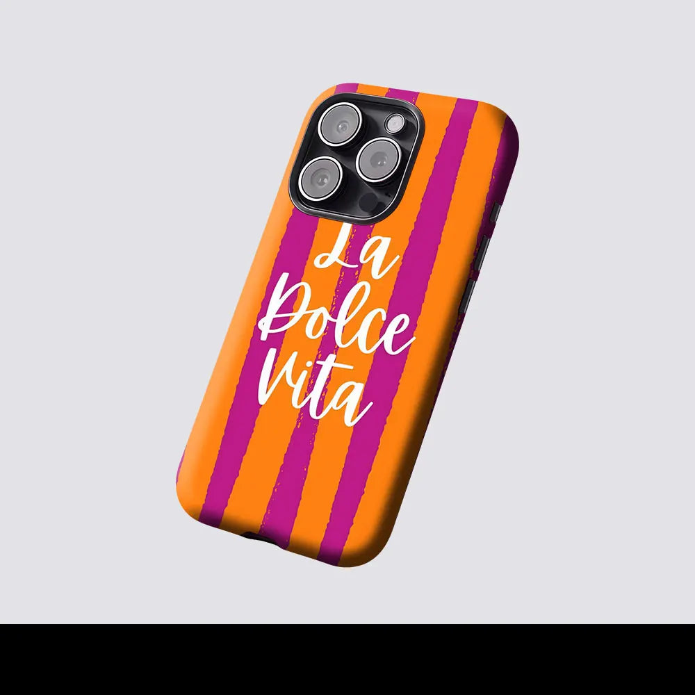 La Dolce Vita iPhone case dual layer MagSafe compatible Sugar Shell